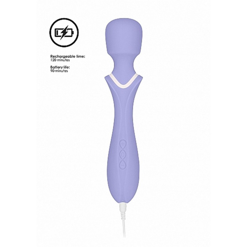 Loveline - Massage Wand - Jiggle - Purple